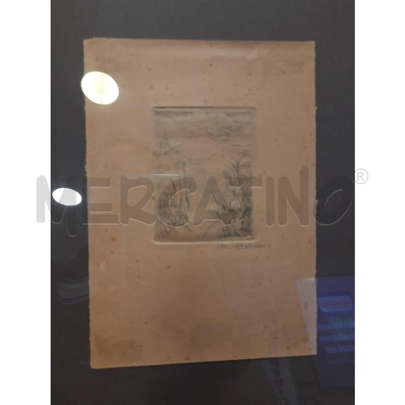 ACQUAFORTE B/N MINO MACCARI 3PZ | Mercatino dell'Usato Roma rebibbia 3