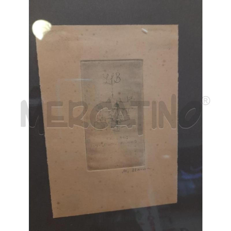 ACQUAFORTE B/N MINO MACCARI 3PZ | Mercatino dell'Usato Roma rebibbia 4