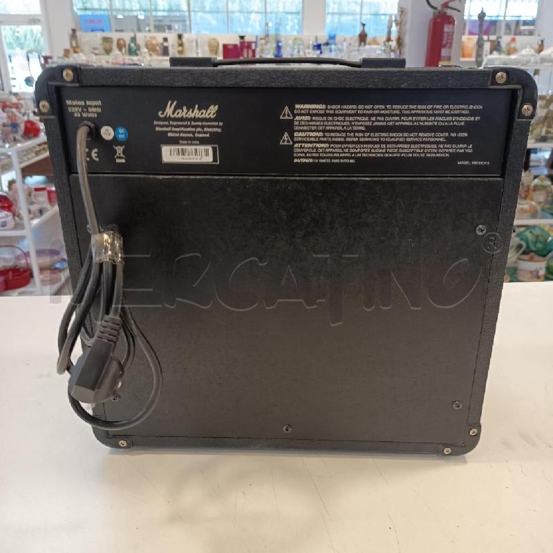AMPLIFICATORE MARSHALL NERO  | Mercatino dell'Usato Roma rebibbia 2