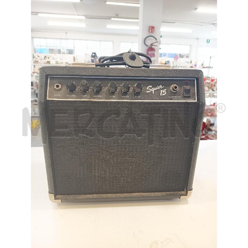 AMPLIFICATORE SQUIER 15 | Mercatino dell'Usato Roma rebibbia 1