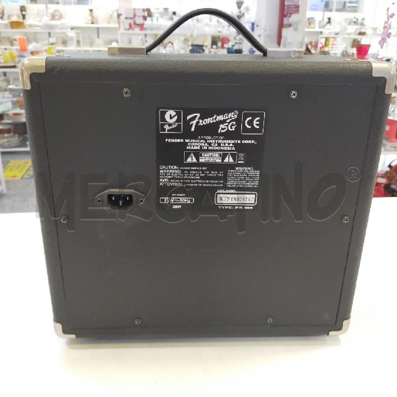 AMPLIFICATORE STRUMENTI MUSICALI FRONTMAN 15G | Mercatino dell'Usato Roma rebibbia 2