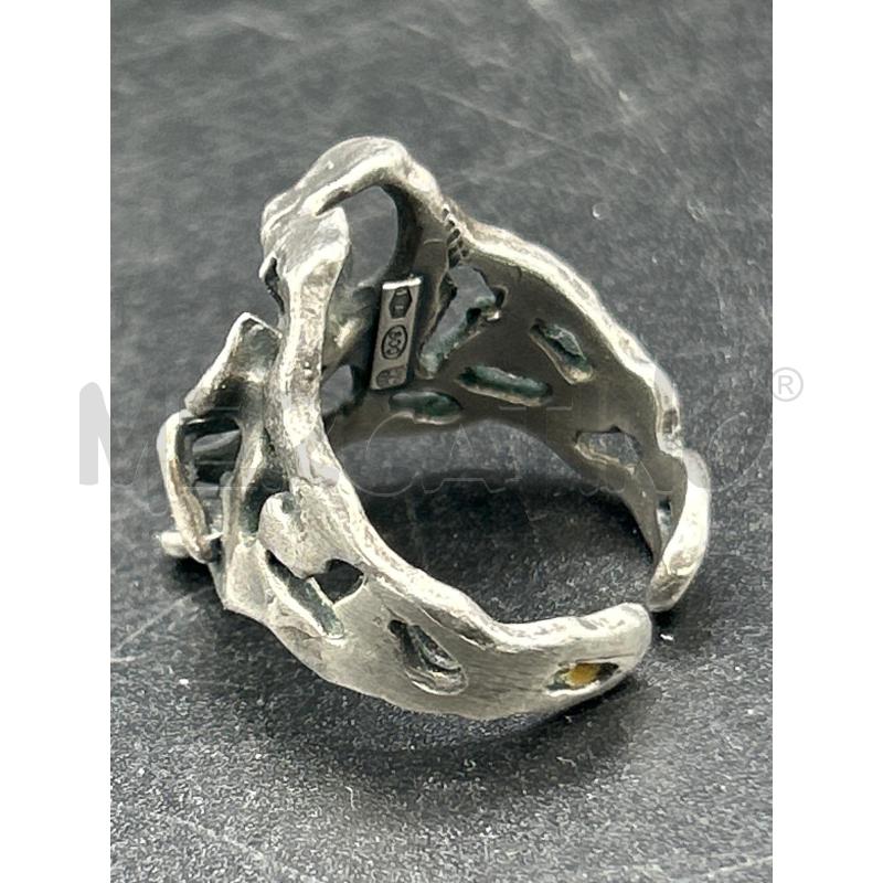 ANELLO DONNA ARG 800 LAVORATO FORMA FIORE | Mercatino dell'Usato Roma rebibbia 2