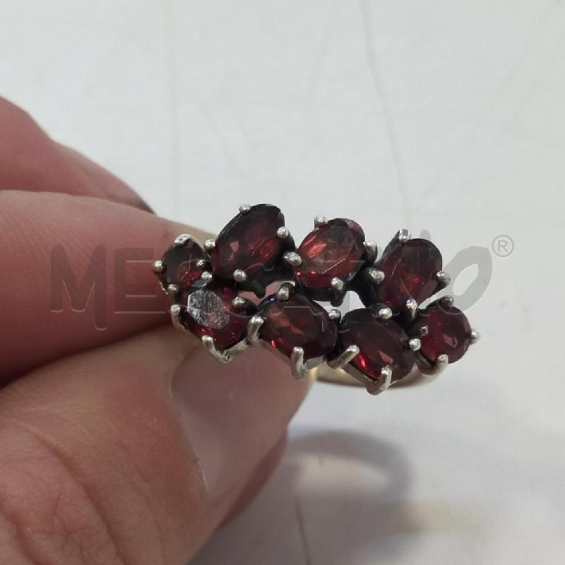 ANELLO DONNA ARG PIETRA MARRONE | Mercatino dell'Usato Roma rebibbia 2