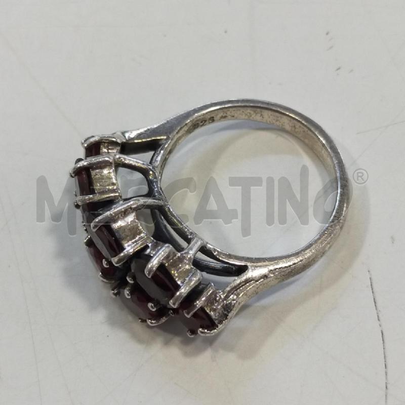 ANELLO DONNA ARG PIETRA MARRONE | Mercatino dell'Usato Roma rebibbia 3