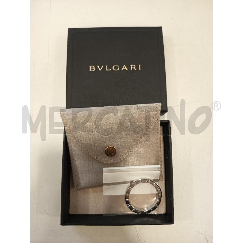 ANELLO PORTACHIAVE BULGARI CROMO | Mercatino dell'Usato Roma rebibbia 1