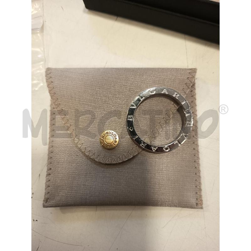 ANELLO PORTACHIAVE BULGARI CROMO | Mercatino dell'Usato Roma rebibbia 2