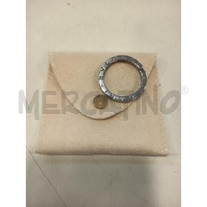 ANELLO PORTA CHIAVE BULGARI CROMO DA RIV | Mercatino dell'Usato Roma rebibbia 1