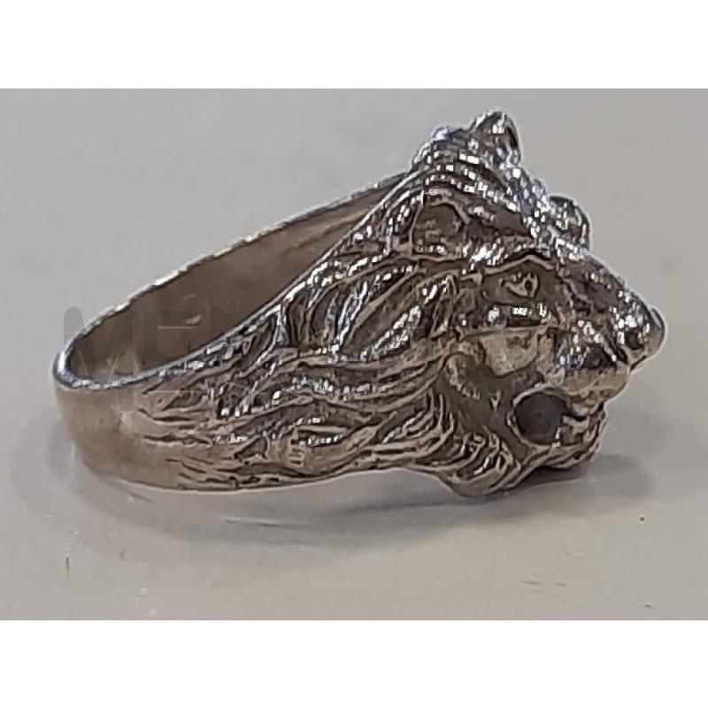 ANELLO UOMO ARG LEONE  | Mercatino dell'Usato Roma rebibbia 5
