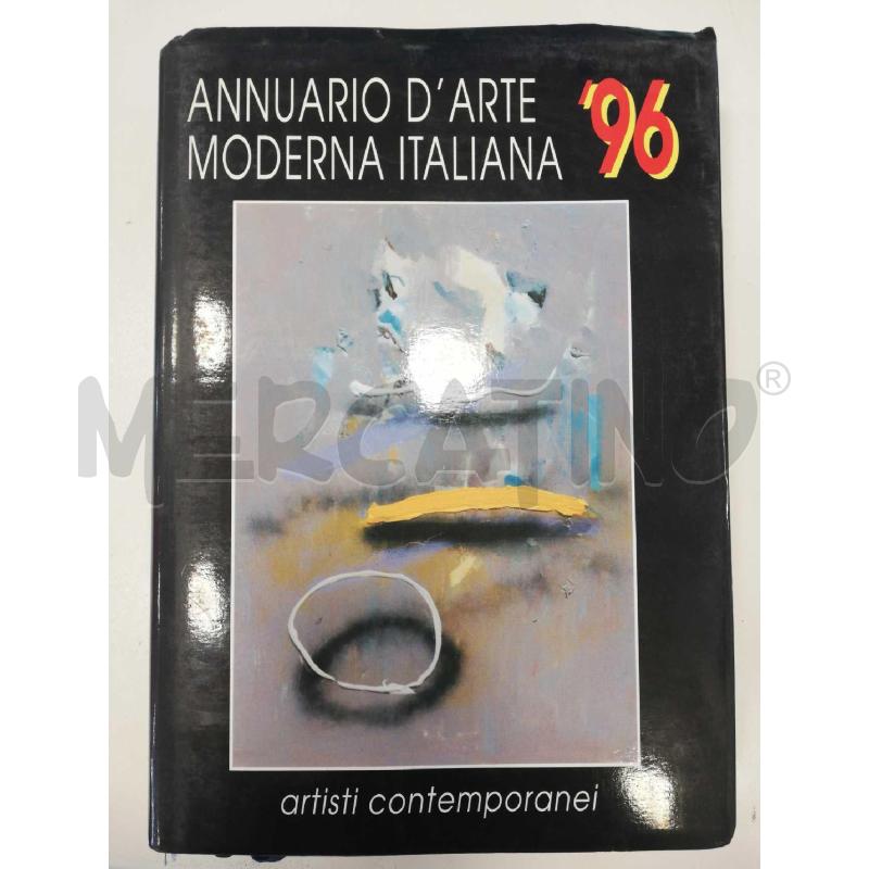 ANNUARIO D'ARTE MODERNA ITALIANA '96 | Mercatino dell'Usato Roma rebibbia 1