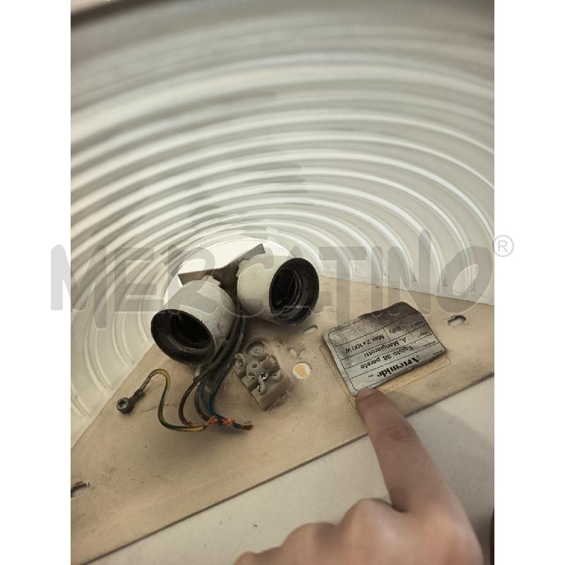 APPLIQUE ARTEMIDE EGISTO 38 | Mercatino dell'Usato Roma rebibbia 3
