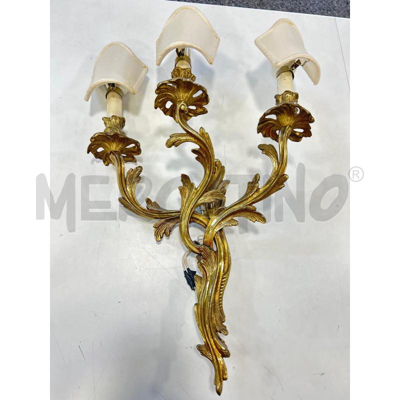 APPLIQUE OTTONE LAVORATO 3L | Mercatino dell'Usato Roma rebibbia 1