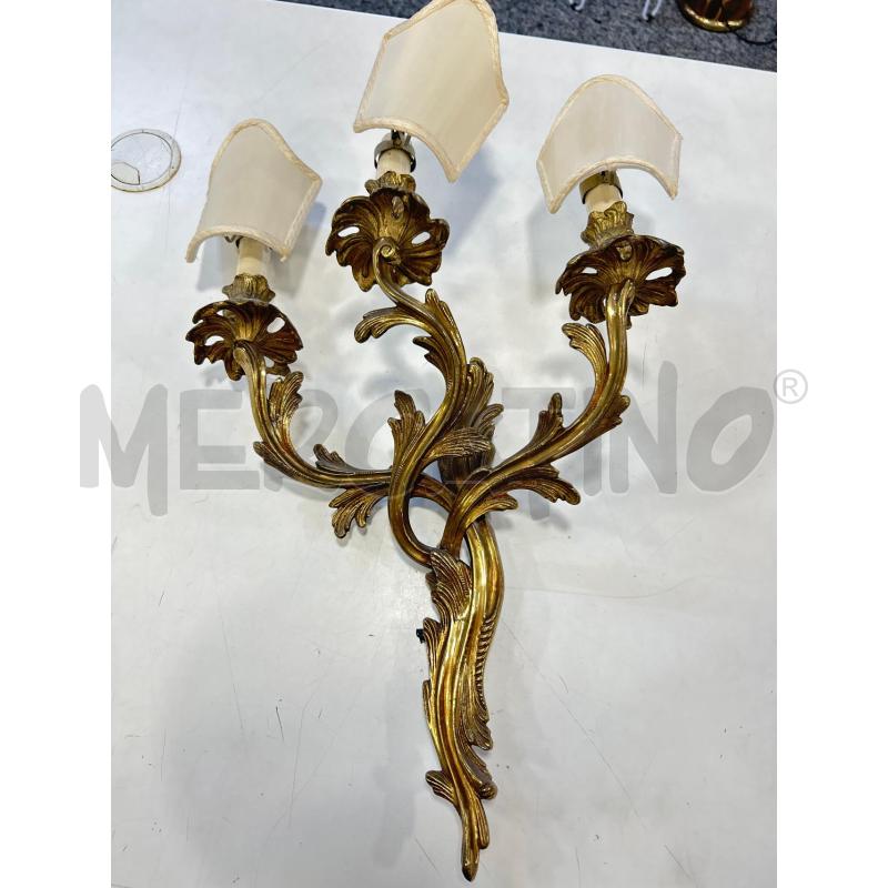 APPLIQUE OTTONE LAVORATO 3L | Mercatino dell'Usato Roma rebibbia 1