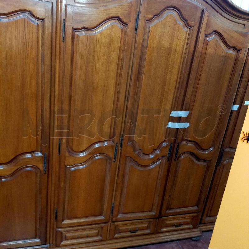 ARMADIO 5A 3C LEGNO NOCE | Mercatino dell'Usato Roma rebibbia 2