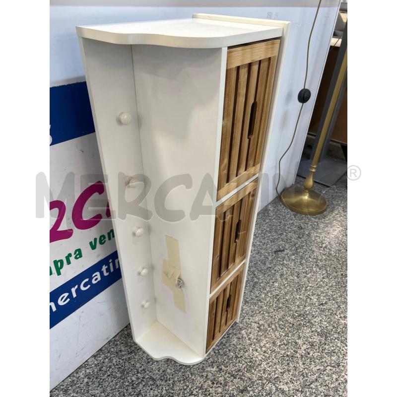 ATTACCA PANNI DA MURO LEGNO BIANCO 3C | Mercatino dell'Usato Roma rebibbia 2