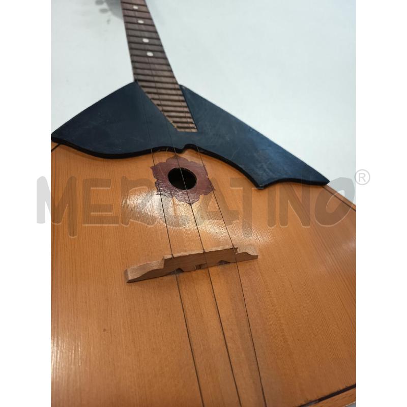 BALALAIKA LEGNO  3 CORDE | Mercatino dell'Usato Roma rebibbia 5