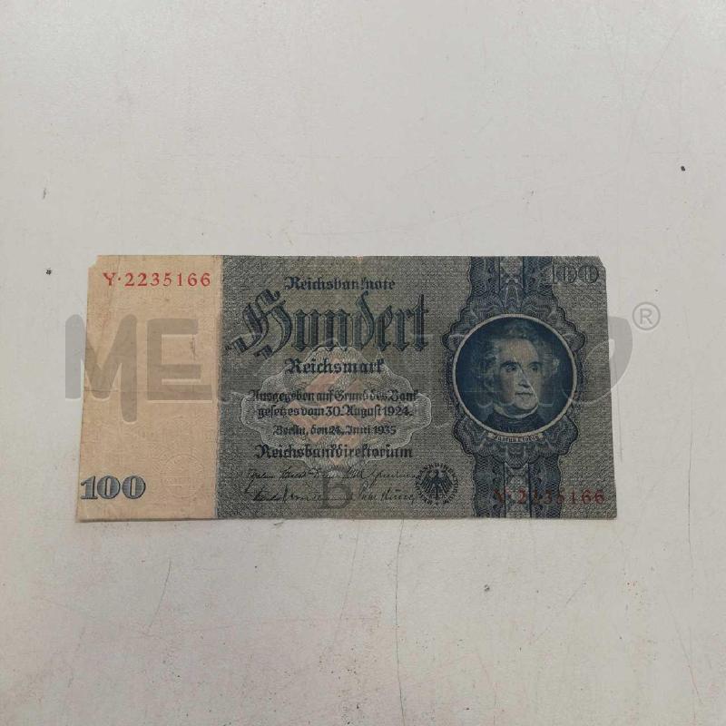 BANC 100 MARCHI 1935 GERMANIA | Mercatino dell'Usato Roma rebibbia 1