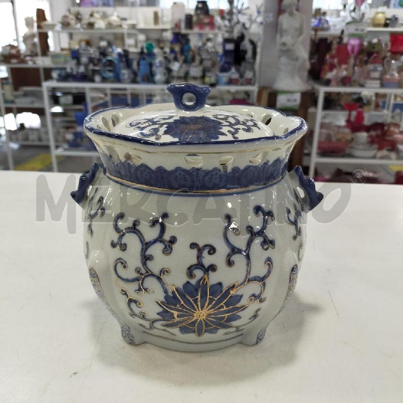 BARATTOLO CERAM VENETIAN LAGON DIS BLU DOR | Mercatino dell'Usato Roma rebibbia 1