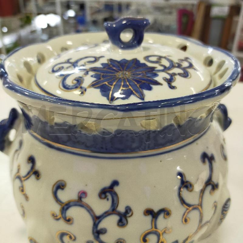 BARATTOLO CERAM VENETIAN LAGON DIS BLU DOR | Mercatino dell'Usato Roma rebibbia 2