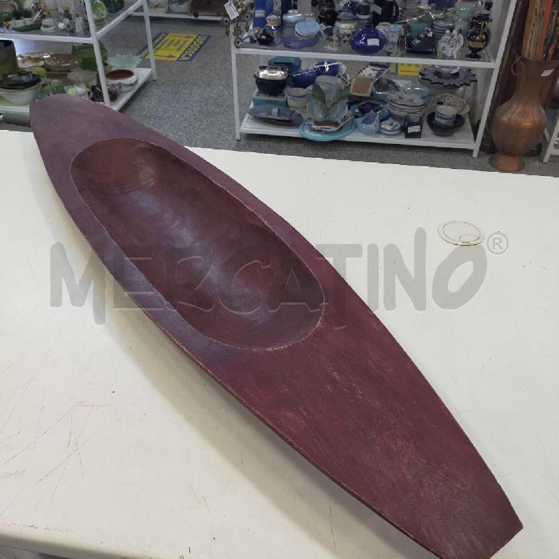 BARCA ETNICA LEGNO | Mercatino dell'Usato Roma rebibbia 1