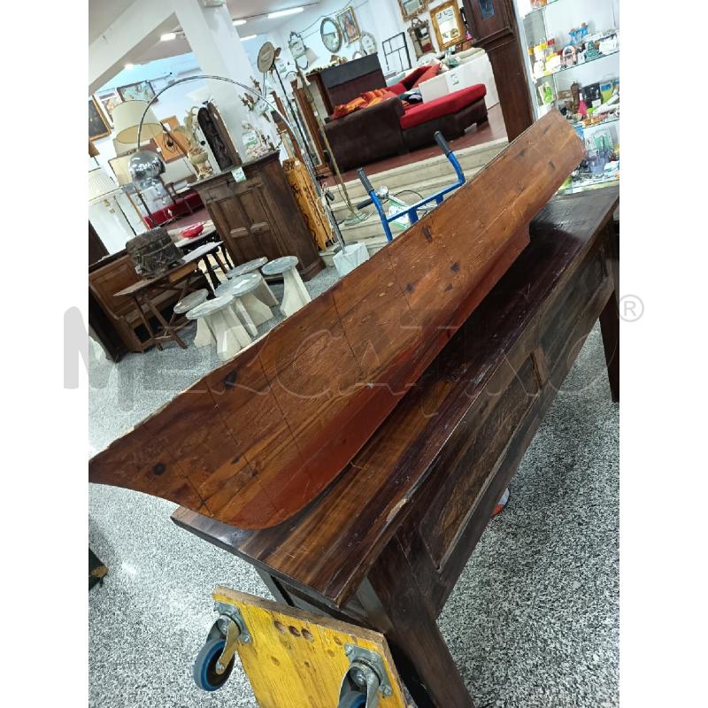 BARCA LEGNO PIENO DA RIVEDERE 180X45 | Mercatino dell'Usato Roma rebibbia 1