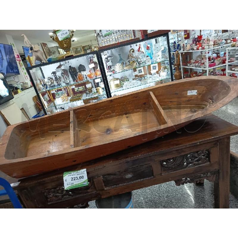 BARCA LEGNO PIENO DA RIVEDERE 180X45 | Mercatino dell'Usato Roma rebibbia 3