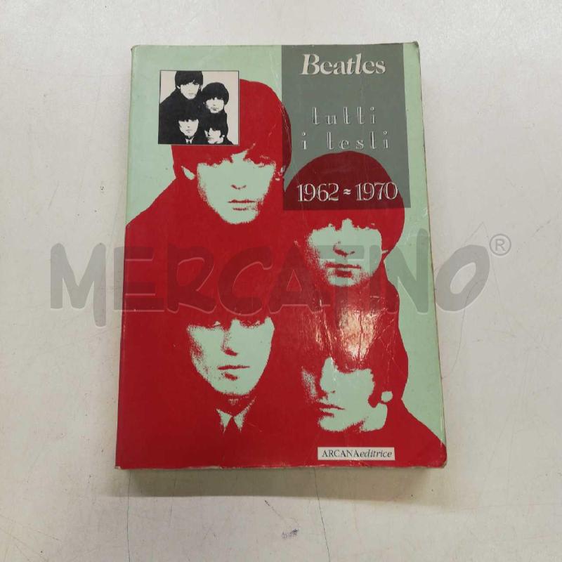 BEATLES TUTTI I TESTI | Mercatino dell'Usato Roma rebibbia 1