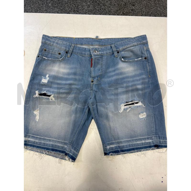 BERMUDA UOMO DSQUARED JEANS | Mercatino dell'Usato Roma rebibbia 1