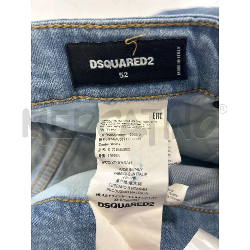 BERMUDA UOMO DSQUARED JEANS | Mercatino dell'Usato Roma rebibbia 3