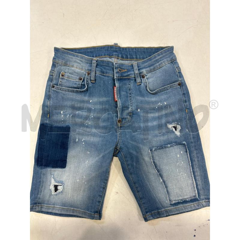 BERMUDA UOMO JEANS DSQUARED2  | Mercatino dell'Usato Roma rebibbia 1