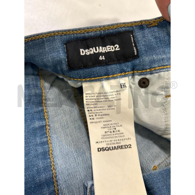 BERMUDA UOMO JEANS DSQUARED2  | Mercatino dell'Usato Roma rebibbia 3