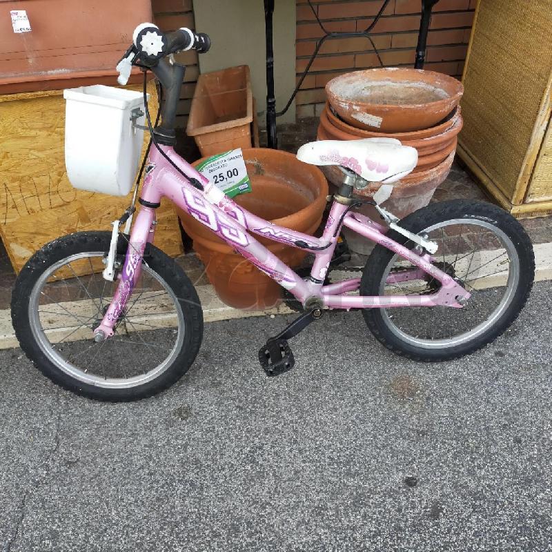 BICICLETTA BIMBA BIANCA VIOLA | Mercatino dell'Usato Roma rebibbia 1