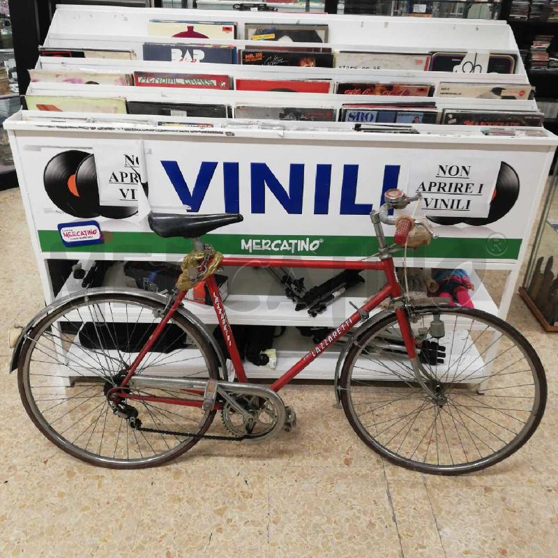 BICI ROMOLO LAZZARETTI ROSSA DA REVISIONARE | Mercatino dell'Usato Roma rebibbia 2