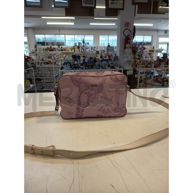 BORSA DONNA ALVIERO MARTINI VIOLA | Mercatino dell'Usato Roma rebibbia 1
