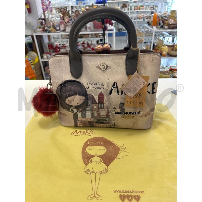 BORSA DONNA ANEKKE ONIVERSE OF FASHION CARTELLINATA  | Mercatino dell'Usato Roma rebibbia 1