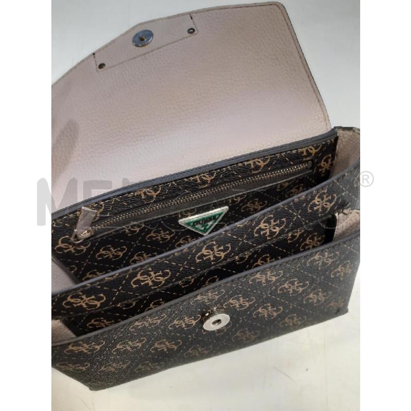 BORSA DONNA A MANO GUESS EST 1981 MONOGRAM  | Mercatino dell'Usato Roma rebibbia 2