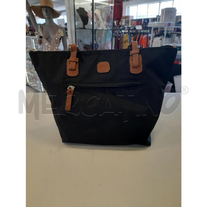 BORSA DONNA BRIC'S NERA STOFFA | Mercatino dell'Usato Roma rebibbia 1
