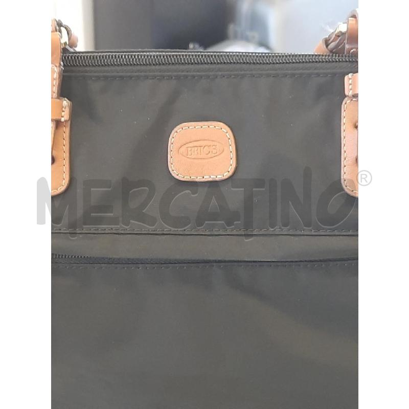 BORSA DONNA BRIC'S NERA STOFFA | Mercatino dell'Usato Roma rebibbia 2
