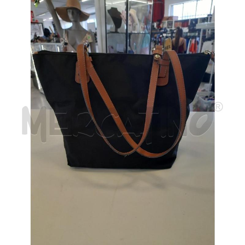 BORSA DONNA BRIC'S NERA STOFFA | Mercatino dell'Usato Roma rebibbia 3