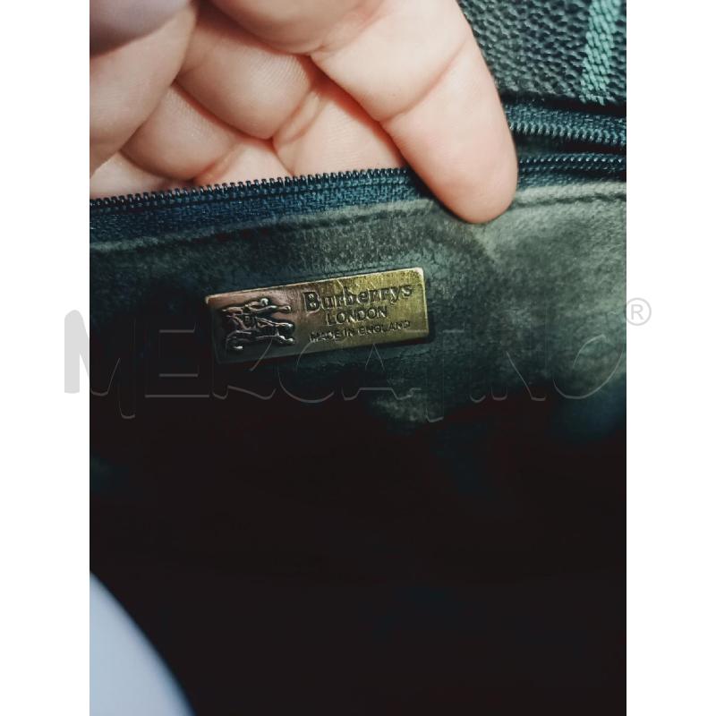 BORSA DONNA BURBERRYS BLU DA RIV. | Mercatino dell'Usato Roma rebibbia 5