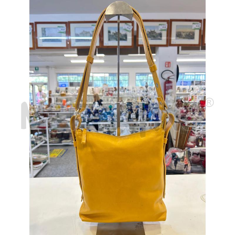 BORSA DONNA COCCINELLE GIALLA  | Mercatino dell'Usato Roma rebibbia 1