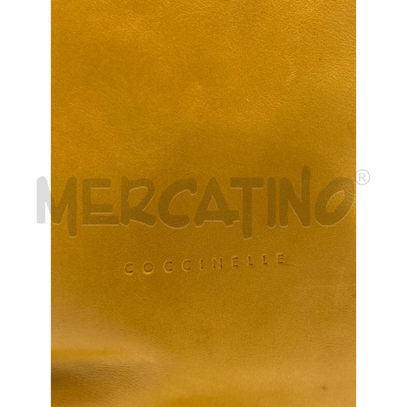 BORSA DONNA COCCINELLE GIALLA  | Mercatino dell'Usato Roma rebibbia 2