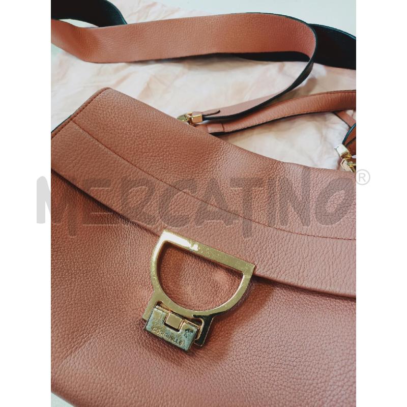 BORSA DONNA COCCINELLE ROSA ANTICO | Mercatino dell'Usato Roma rebibbia 2