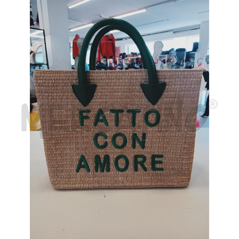 BORSA DONNA GIULIA N FATTO CON AMORE PAGLIA | Mercatino dell'Usato Roma rebibbia 1