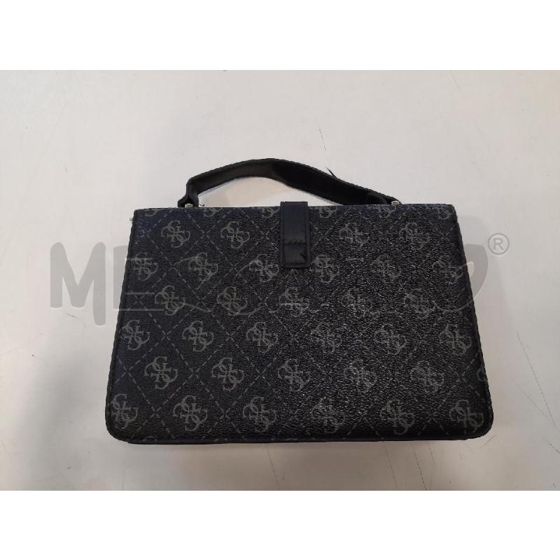 BORSA DONNA GUESS A MANO NERA CINTURINO CENTRALE   | Mercatino dell'Usato Roma rebibbia 2