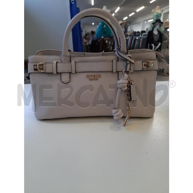 BORSA DONNA GUESS GREGORIA  BAULETTO BIANCA | Mercatino dell'Usato Roma rebibbia 1