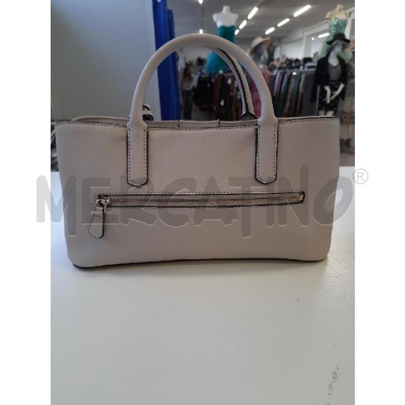 BORSA DONNA GUESS GREGORIA  BAULETTO BIANCA | Mercatino dell'Usato Roma rebibbia 2
