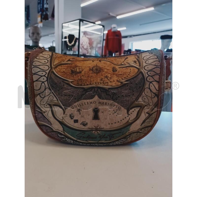 BORSA DONNA GUILLERMO MARIOTTO  VARI DECORI | Mercatino dell'Usato Roma rebibbia 1