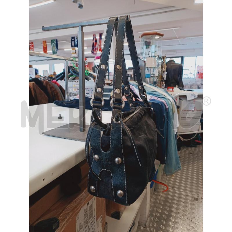 BORSA DONNA HOGAN NERA BORCHIE CERCHI  | Mercatino dell'Usato Roma rebibbia 2
