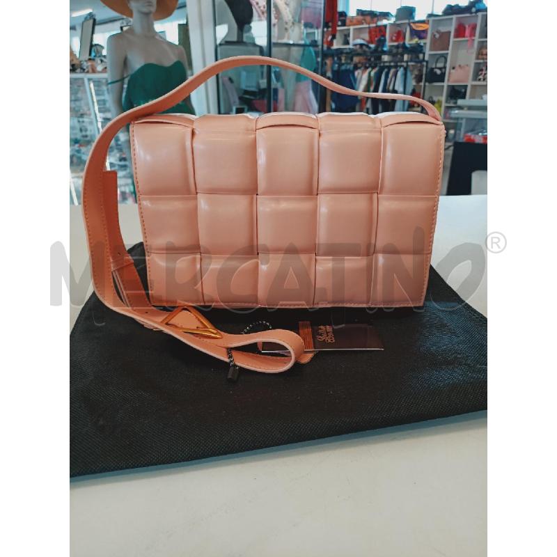 BORSA DONNA LEATHER COUNTRY SAUVAGE ROSA PASTELLO  | Mercatino dell'Usato Roma rebibbia 1