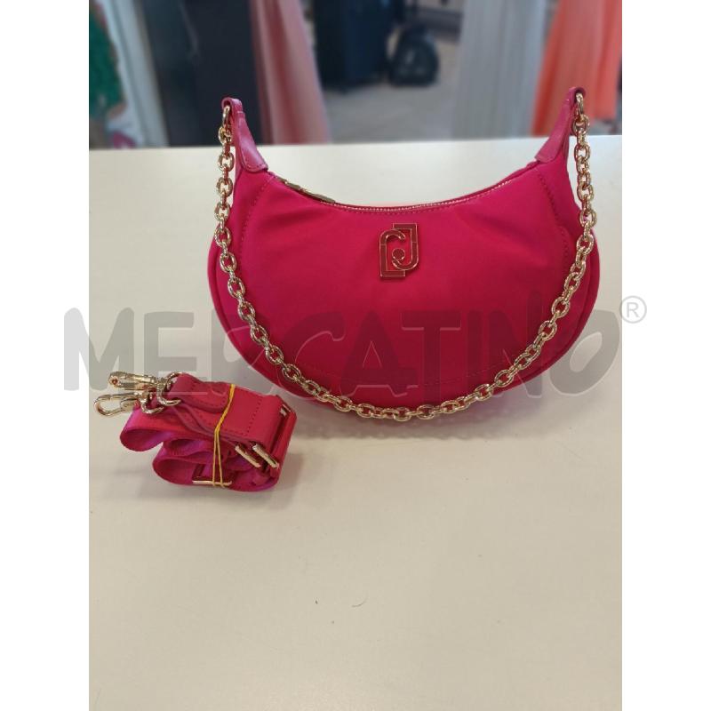 BORSA DONNA LIU-JO FUCSIA | Mercatino dell'Usato Roma rebibbia 1